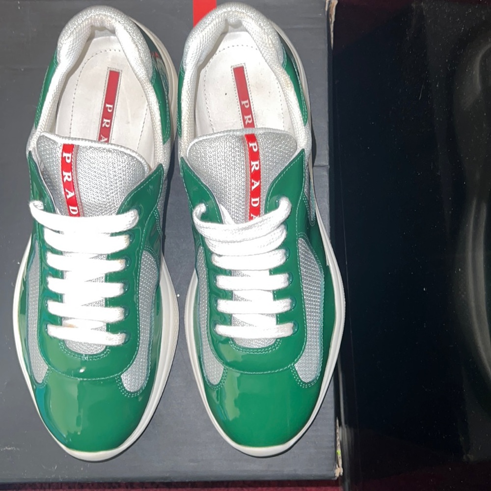 Prada sneakers green
